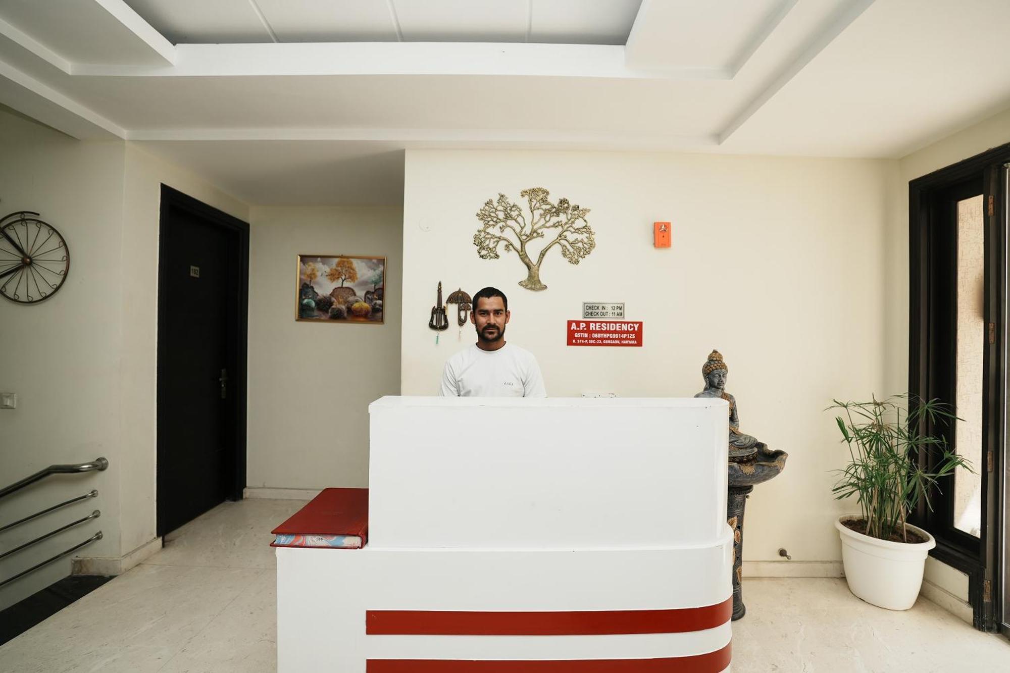 Hotel A.P Residency Gurgaon Eksteriør bilde